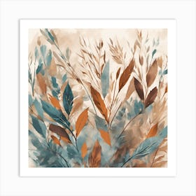 Abstract Watercolor Painting Art Print