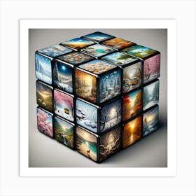 Cube Of Life Art Print