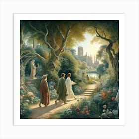 Garden Of Jesus Art Print