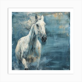 Develop A Sophisticated Illustration On Canvas That Wea F390 Art Print