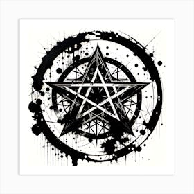 Pentagram 2 Art Print