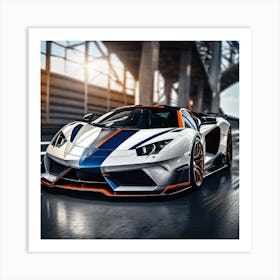 Lamborghini Huracan 39 Art Print