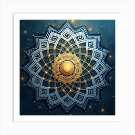 Mandala 3 Art Print