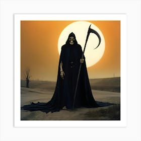 Grim Reaper Art Print