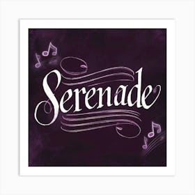 Serenade 3 Art Print