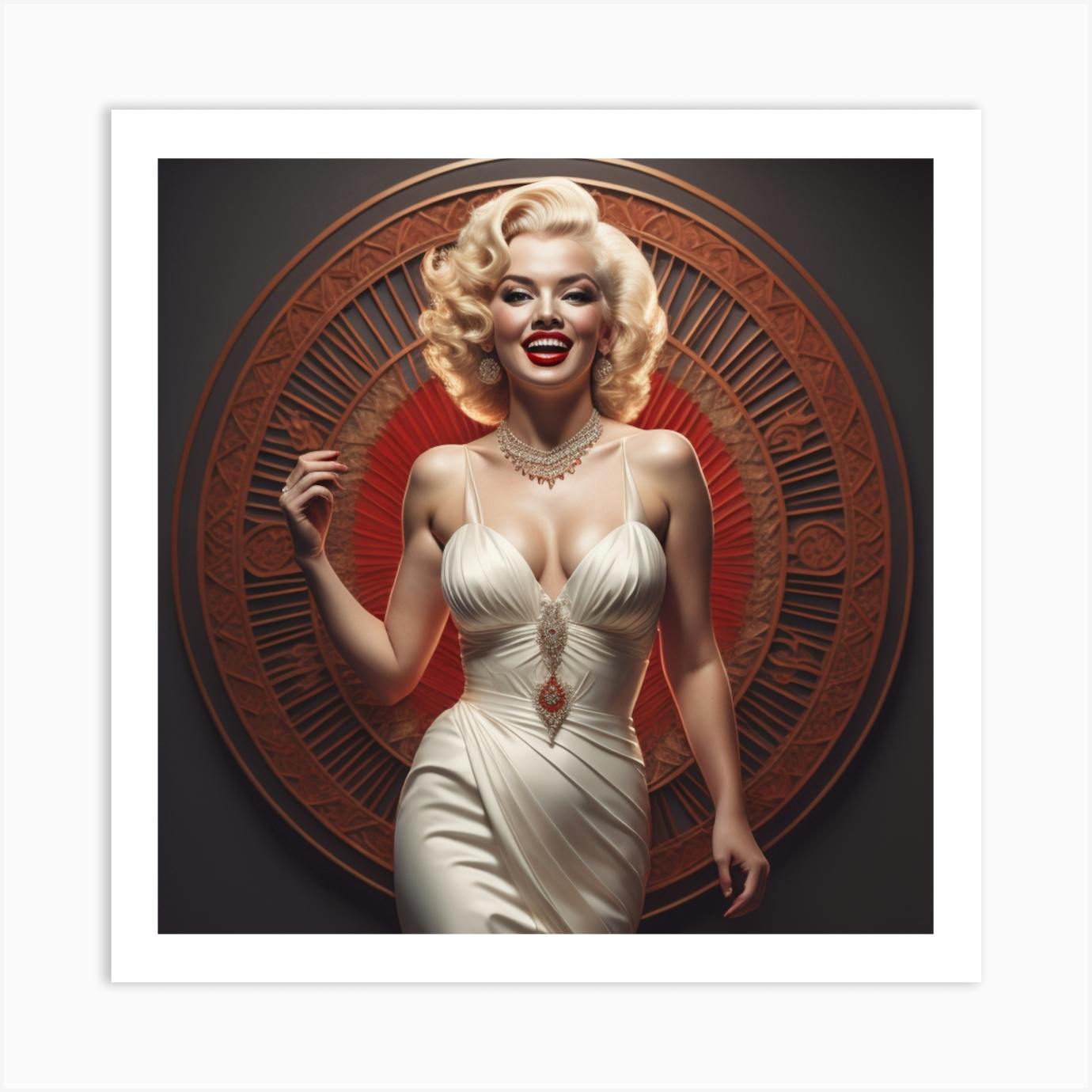 Marilyn Monroe pose Ruby by TobonStudios on DeviantArt