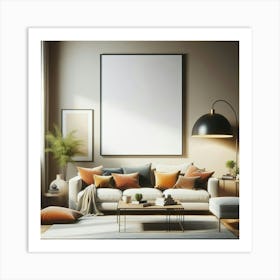 Modern Living Room 18 Art Print