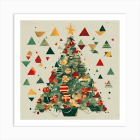 Christmas Tree art, Christmas Tree, Christmas vector art, Vector Art, Christmas art, Christmas Art Print