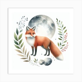 Fox 3 Art Print