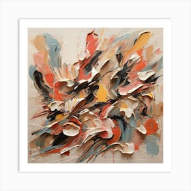 Abstract Painting art print 1 Art Print