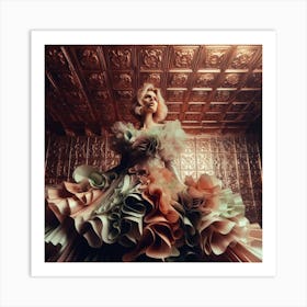 Paper Dress Art Print