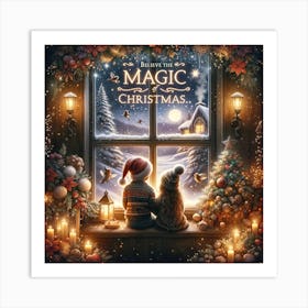 Magic Of Christmas Art Print