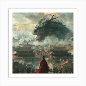 The great Dragon 4 Art Print