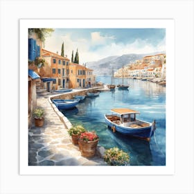 Greece Art Print