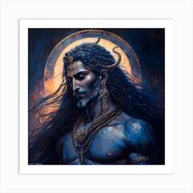 Shiva Maheshvara Art Print