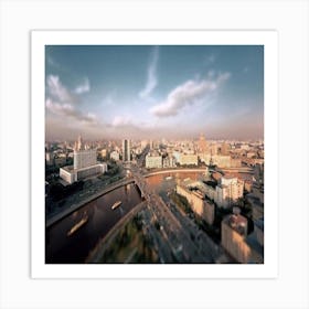 Moscow City Art Print