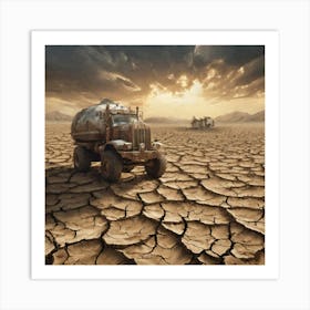 Desert Landscape 13 Art Print