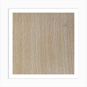 Textured Wooden Plank With A Light Brown Color. Art Print
