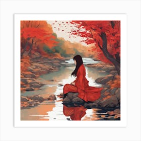 Mystical Landscape Art Print