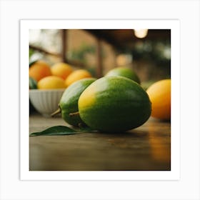 Oranges And Lemons Art Print