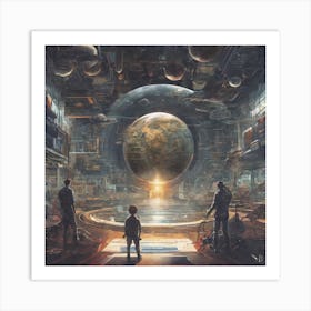 Space Odyssey Art Print