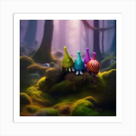 Alien Trolls 1 Art Print