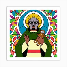 MF DOOM - Gingerbread DOOM Art Print