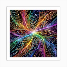 Fractal Vortex Art Print