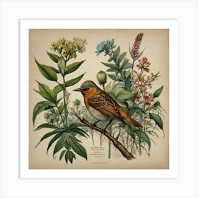 Bird Of Paradise 1 Art Print