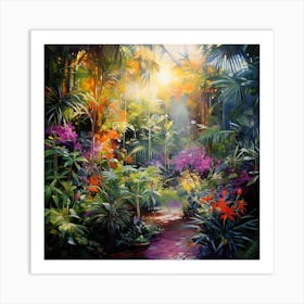 Tropical Garden 2 Art Print