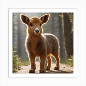 Deer Fawn Art Print