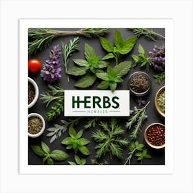 Herbs And Spices 1 Art Print