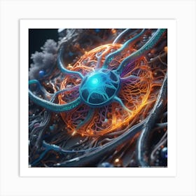 Neuron 40 Art Print