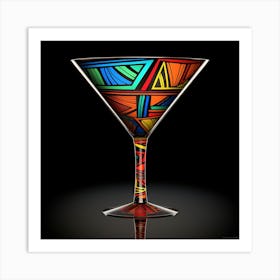 Martini Glass 1 - vector illustration, abstract art, abstract painting  city wall art, colorful wall art, home decor, minimal art, modern wall art, wall art, wall decoration, wall print colourful wall art, decor wall art, digital art, digital art download, interior wall art, downloadable art, eclectic wall, fantasy wall art, home decoration, home decor wall, printable art, printable wall art, wall art prints, artistic expression, contemporary, modern art print, Art Print