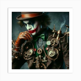 Joker Steampunk Art Print