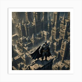 Batman Arkham City Art Print