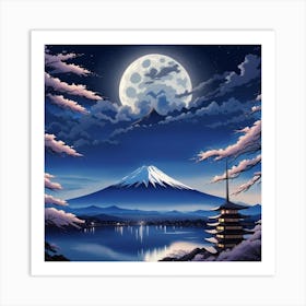 Mt Fuji 1 Art Print