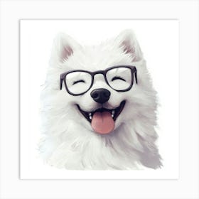 Samoyed 11 Art Print