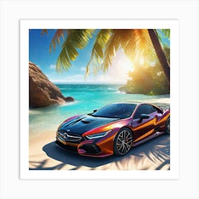 Mercedes-Benz C63 Amg Art Print