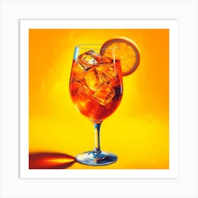 Aperol Spritz Aperitif Art Print