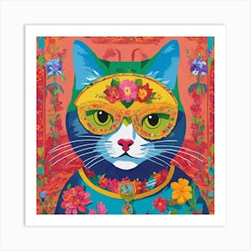 Kitty Cat 6 Art Print