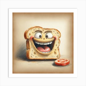 Slice Of Bread 5 Art Print