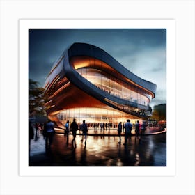 London Opera House Art Print