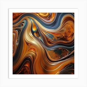 Abstract Painting 276 Art Print