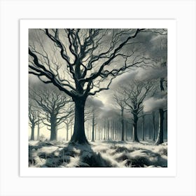 Winter Forest 1 Art Print