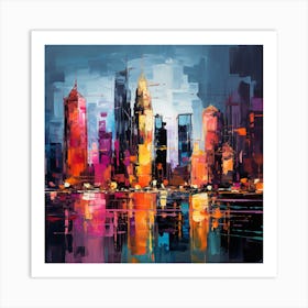 New York City Skyline Art Print