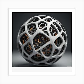 Abstract Sphere Art Print