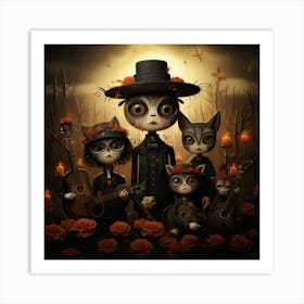 Day Of The Dead 1 Art Print