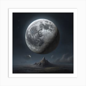 Full Moon Art Print