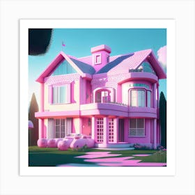 Barbie Dream House (620) Art Print